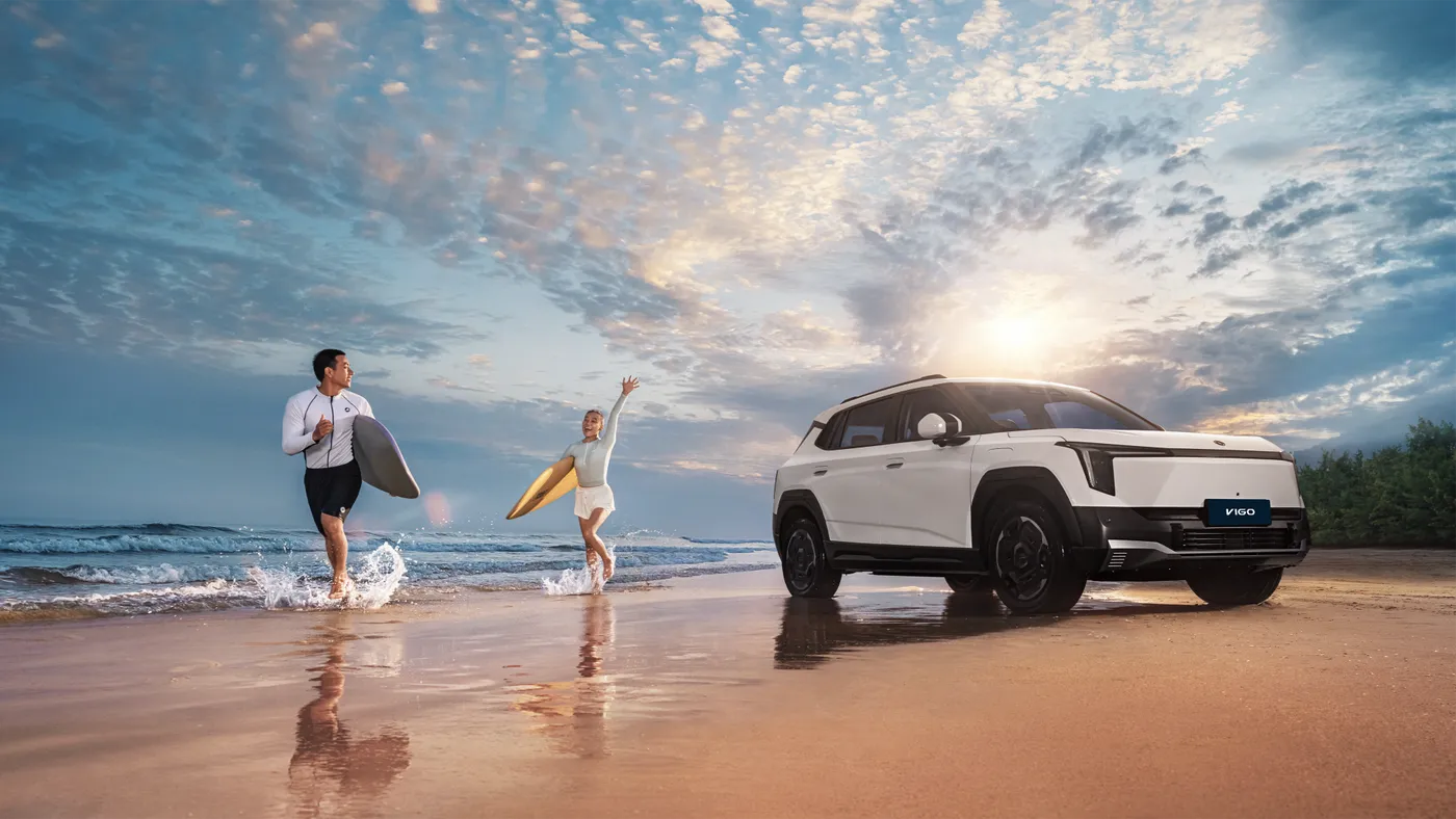 Dongfeng Vigo EV en entorno urbano