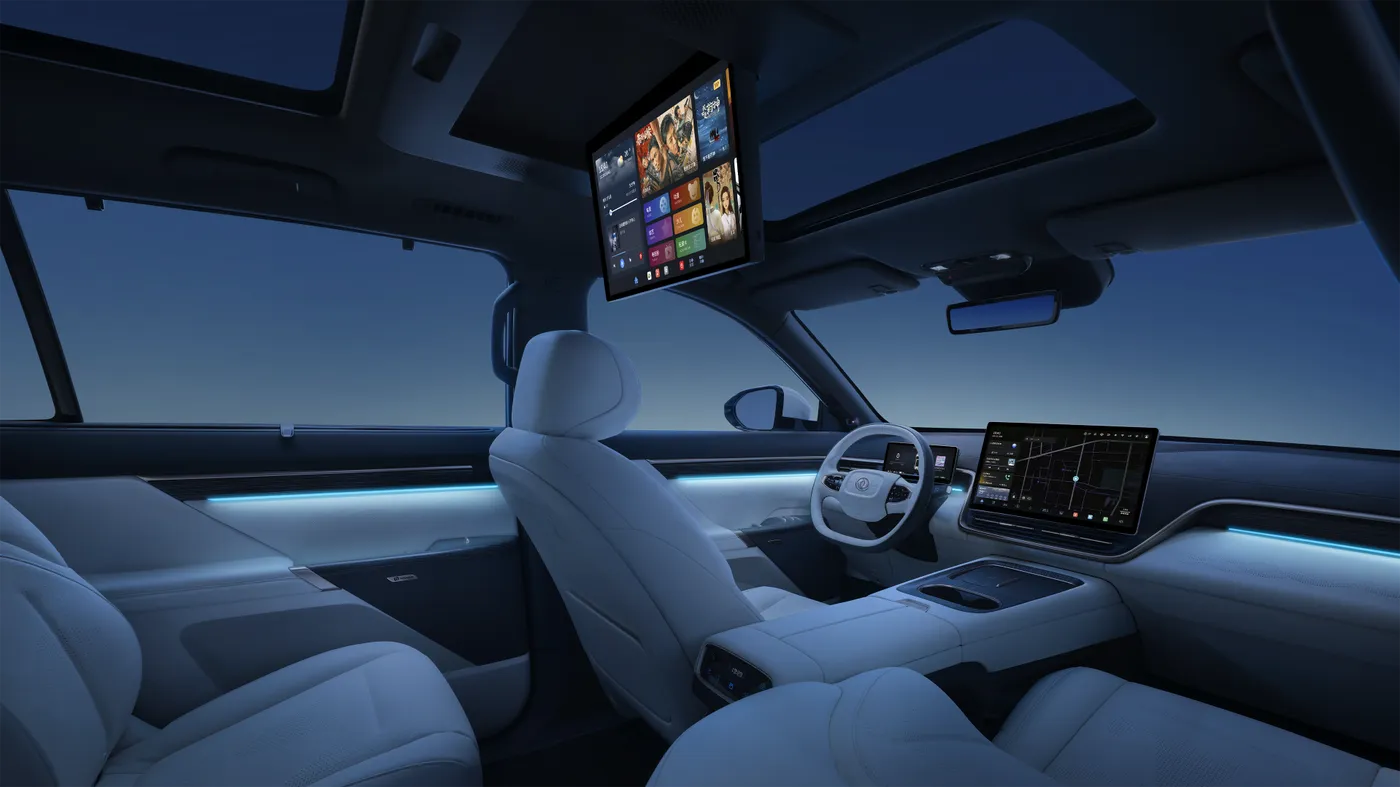 Dongfeng Eπ 008 PHEV detalle exterior