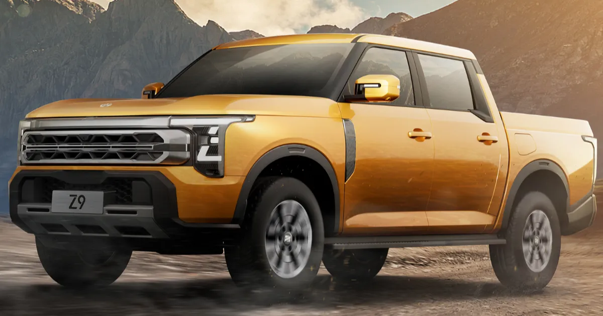 Dongfeng Z9 Diesel en vista frontal, lanzamiento oficial en Cuba.