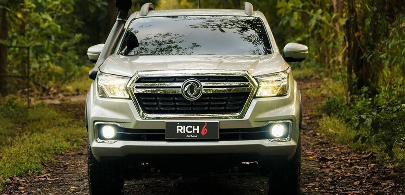 Dongfeng Rich 6 detalle de carrocería